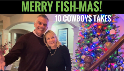 Episode image for #DallasCowboys 10 TAKES FROM IMPORTANT WIN over #Eagles Merry FISHMAS Report LIVE!