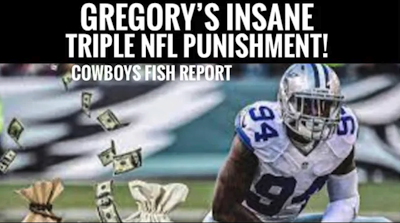 Episode image for Randy GREGORY ERROR: #dallascowboys ex punished THREE times for SAME PUNCH! Fish Report