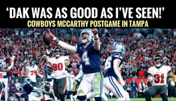 'DAK WAS AS GOOD AS I'VE SEEN!' McCarthy on #DallasCowboys QB in win at Tampa - Fish Report