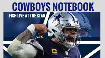 #DallasCowboys Fish Report LIVE at THE STAR (6 something ...)