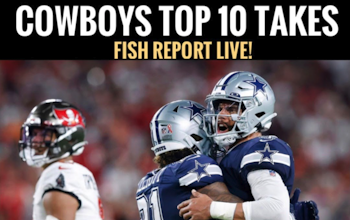 #DallasCowboys TOP 10 TAKES Fish Report LIVE 720a