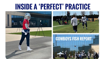 Episode image for #DallasCowboys INSIDE today's 'PERFECT PLAYOFF PRACTICE' .. Fish Report LIVE!
