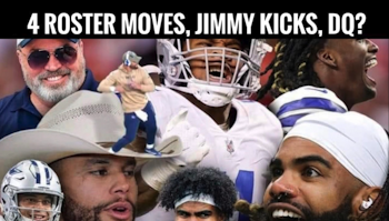 #DallasCowboys 4 ROSTER MOVES, JIMMY KICKS, BUSY DQ? Fish Report LIVE!