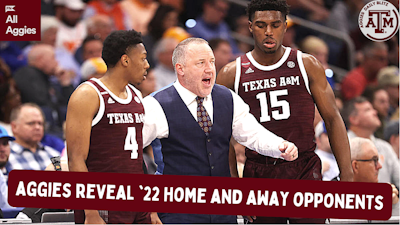 Episode image for Aggies Basketball Reveals Home and Away Opponents for Next Season