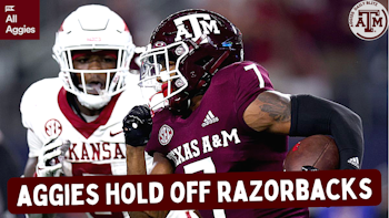 Aggies Hold On To Beat Razorbacks in Southwest Classic