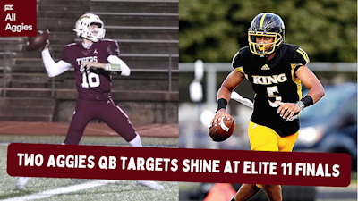 Episode image for A Pair of Aggies 2023 QB Targets Shine at Elite 11 Finals