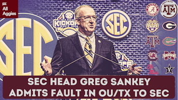 SEC Head Greg Sankey Admits Fault in TX/OU