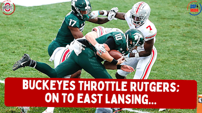 Episode image for Ohio State Buckeyes Throttle Rutgers; On To East Lansing