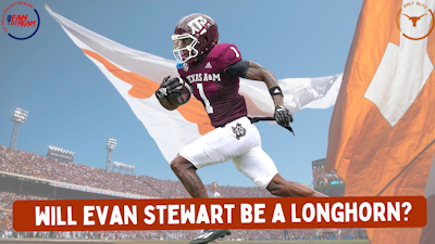 Episode image for Will #Aggies WR Evan Stewart Join the #Longhorns?