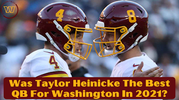 Where Did NFL.com Rank Washington Commanders Taylor Heinicke In 2021?