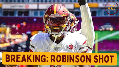 Episode image for BREAKING: Commanders Rookie RB Brian Robinson Jr. Shot Multiple Times