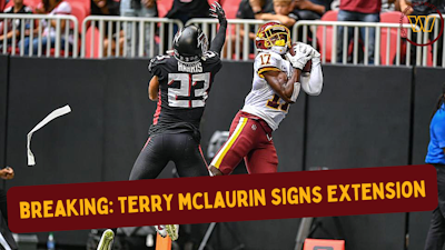 Episode image for BREAKING: Terry McLaurin Re-Signs with Commanders