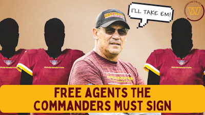 Episode image for Free Agents the Washington Commanders Must Sign