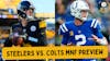#Steelers vs. #Colts #MNF Matchup Preview