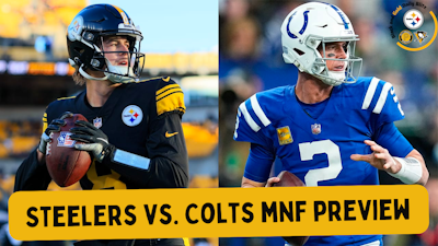 Episode image for #Steelers vs. #Colts #MNF Matchup Preview