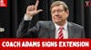 Red Raiders Men's Basketball Coach Mark Adams Signs Contract Extension