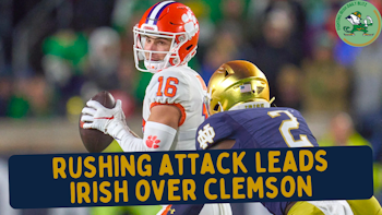 #NotreDame Beats #Clemson with Rushing Game