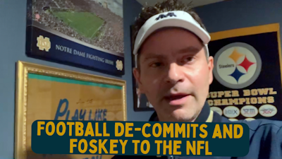 Episode image for #NotreDame Football Recruiting De-Commits | Foskey to the #NFL