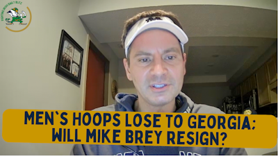 Episode image for #NotreDame Men's Basketball Loses to #Georgia | Time for Mike Brey to Resign?