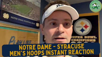Episode image for #NotreDame - #Syracuse Men's Hoops Instant #Reaction