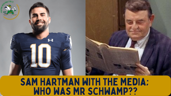 Sam Hartman Meets With The Media | Who Was Mr. Schwamp?