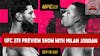 Episode image for UFC 279 Preview with Milan Jordan