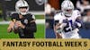 Episode image for NFL Week 5 Fantasy Football Roster News, Waiver Wire Updates, Position Advice