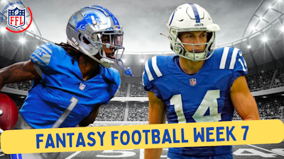 Episode image for Fantasy Football NOW! Week 7 Preview, Analysis #FantasyFootball #NFL