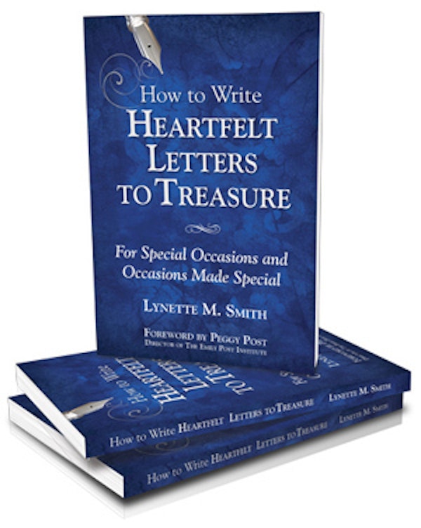 Lynette Smith- Author of ”How to Write Heartfelt Letters To Treasure