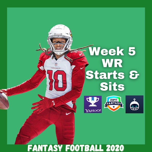 WR Starts & Sits Week 5 Every Matchup