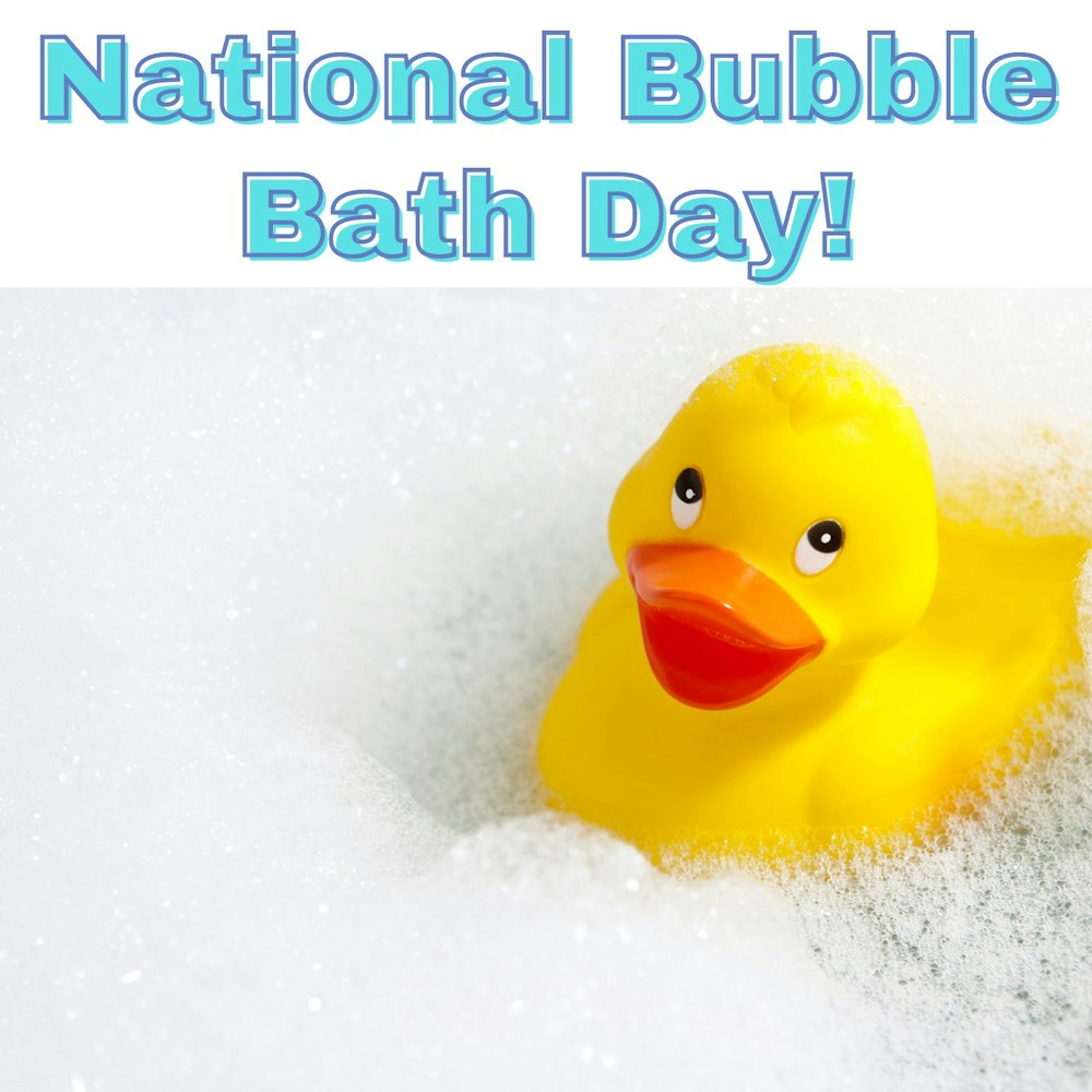 Episode #060 National Bubble Bath Day!