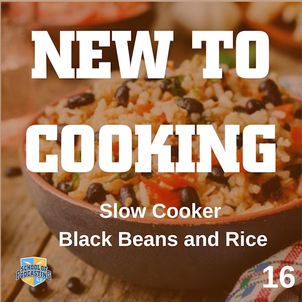 Slow Cooker Black Beans and Rice