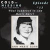 Cold and Missing: Ann Marie Burr