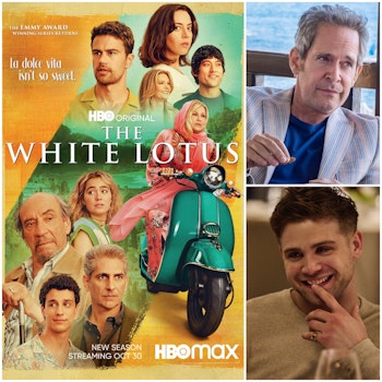 311: Actors Tom Hollander & Leo Woodall talk White Lotus 2, the new Italian season and the sexual politics of the 1 %!