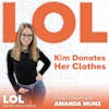 Kim Donates Her Clothes with Amanda Munz