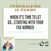 When it's time to let go...starting with your fax number 📠
