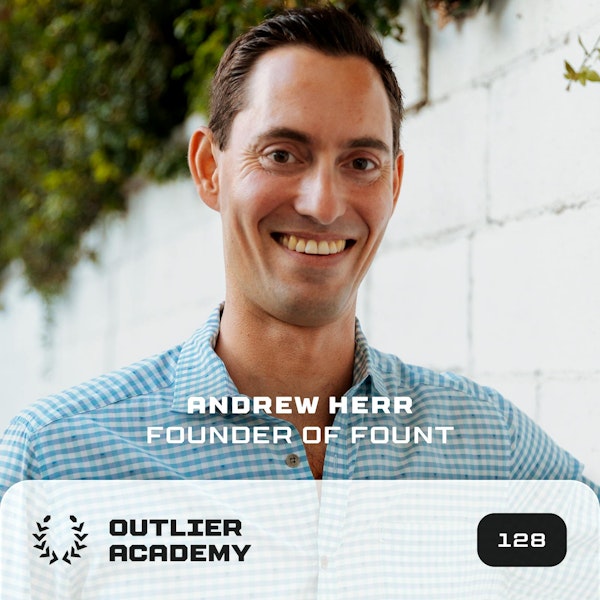 #128 Andrew Herr of Fount: My Favorite Books, Tools, Habits and More | 20 Minute Playbook