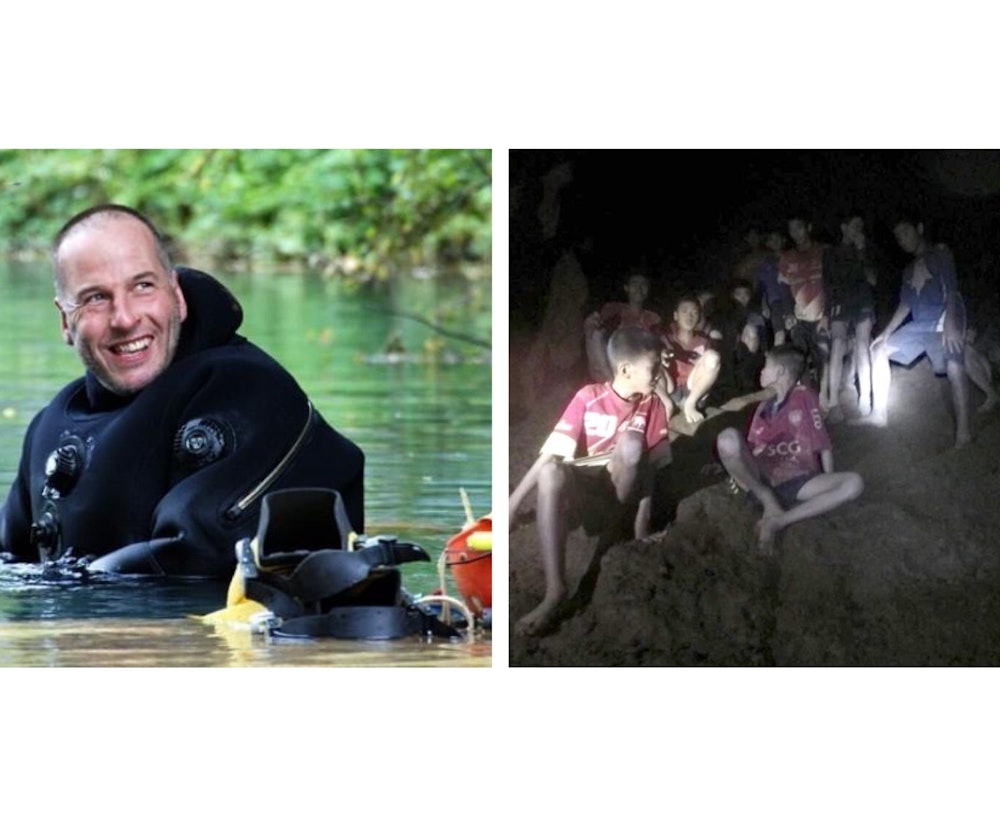 REVISIT!  A conversation with Rick Stanton, one of the lead divers in the dramatic Thai soccer team cave rescue.