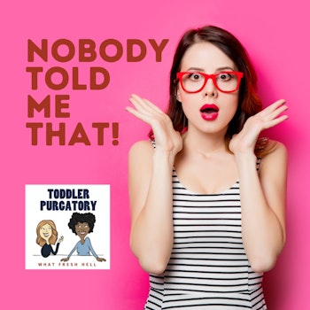 Nobody Told Me That! Pregnancy, Babies, and Toddlers Edition