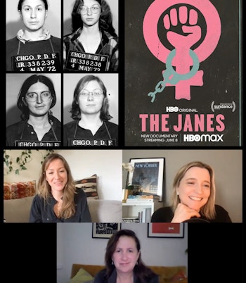 283. Co-directors Tia Lessin & Emma Pildes join us to talk about their excellent, urgent and vital documentary THE JANES (HBOMax)