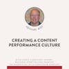 87. How to Create a Content Performance Culture - Christoph Trappe