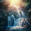 Theta Waves With Waterfall Sounds  For Deep Meditation And Intuition