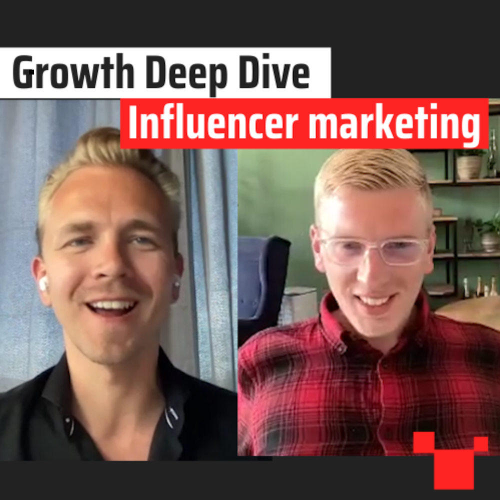 Influencer marketing met Gertjan Polet - #23 Growth Deep Dive Podcast