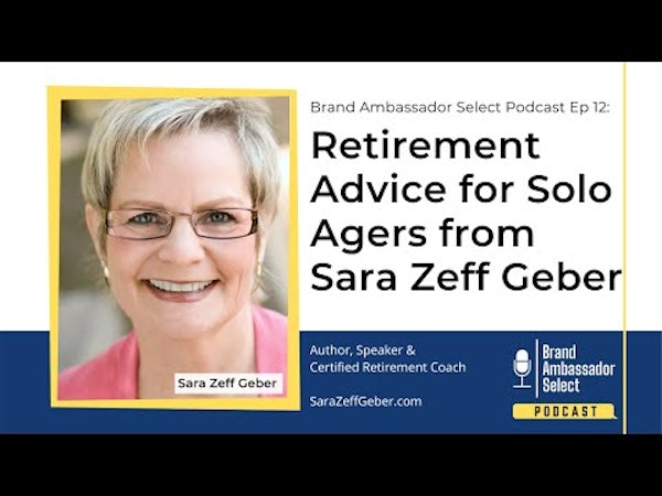 Sara Zeff Geber- Expert on aging and people aging alone