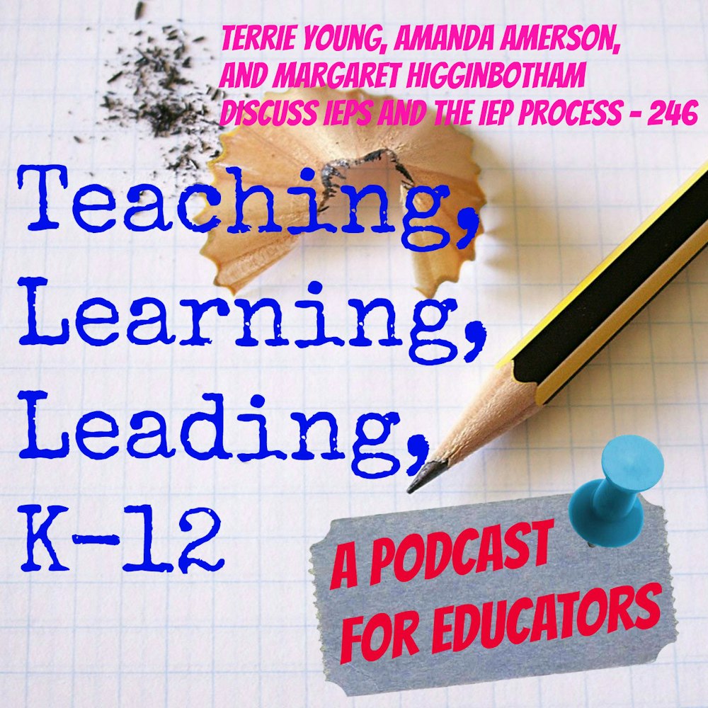 Terrie Young, Amanda Amerson, and Margaret Higginbotham discuss IEPs and the IEP process - 246