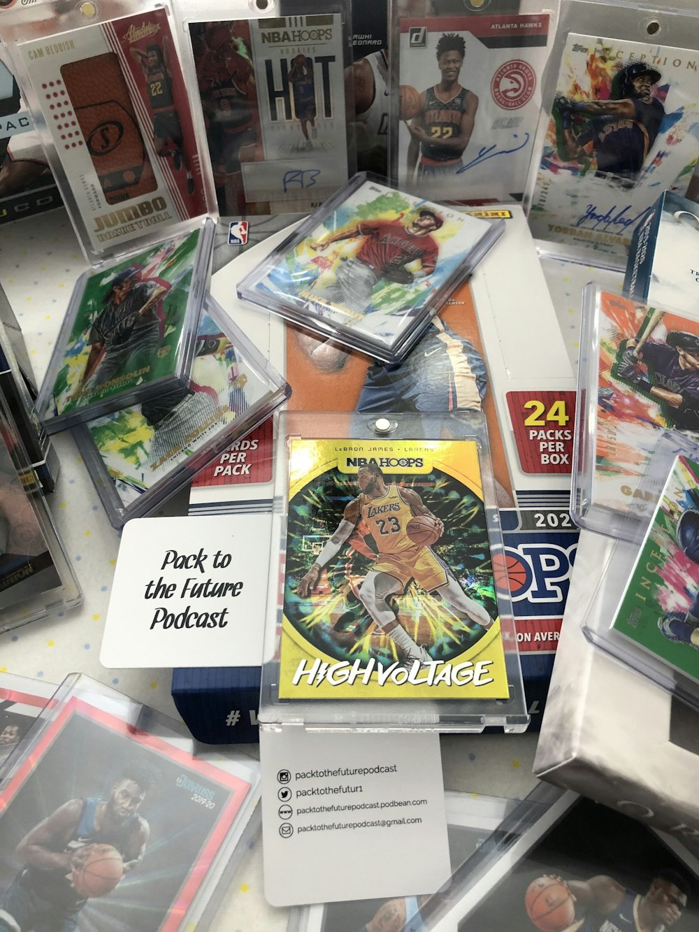 Episode 6: Card Carnage, Nice Lebron hit, Ricky is Back, Ripping NBA boxes and CONTEST WINNERS!