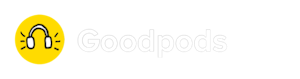 Goodpods podcast player badge