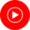 Youtube Music podcast player icon
