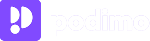 Podimo podcast player logo