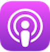 Apple Podcasts podcast player icon